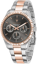 Maserati Competizione Szary/Stal w kolorze różowego złota Ø43 mm R8853100020