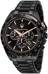 Maserati Traguardo Czarny/Stal Ø45 mm R8873612048