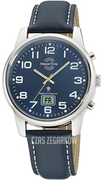 Master Time Classic Niebieski/Skóra Ø41 mm MTGA-10815-31L