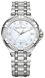 Maurice Lacroix Aikon Lady Quartz Biały/Stal Ø35 mm AI1006-SD502-170-1