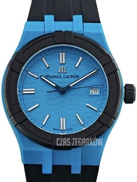 Maurice Lacroix Aikon Niebieski/Guma Ø40 mm AI2008-80080-300-0