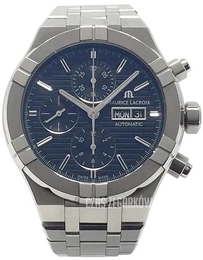 Maurice Lacroix Aikon Czarny/Stal Ø44 mm AI6038-SS002-330-2
