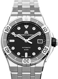 Maurice Lacroix Aikon Czarny/Stal Ø38 mm AI6057-SSL22-330-1