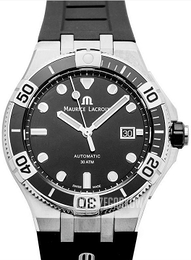 Maurice Lacroix Aikon Czarny/Guma Ø43 mm AI6058-SS001-330-1