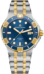 Maurice Lacroix Aikon Niebieski/Stal w odcieniu złota Ø43 mm AI6058-SY013-430-1