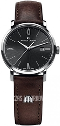 Maurice Lacroix Eliros Czarny/Skóra Ø30 mm EL1084-SS001-310-002