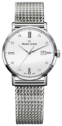 Maurice Lacroix Eliros Biały/Stal Ø30 mm EL1084-SS002-150-1