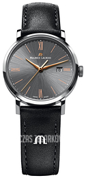 Maurice Lacroix Eliros Szary/Skóra Ø38 mm EL1087-SS001-811-1
