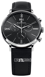 Maurice Lacroix Eliros Czarny/Skóra Ø40 mm EL1088-SS001-310-1