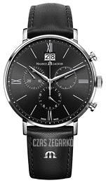 Maurice Lacroix Eliros Czarny/Skóra Ø40 mm EL1088-SS001-311-1