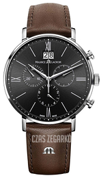 Maurice Lacroix Eliros Czarny/Skóra Ø40 mm EL1088-SS001-311-2