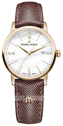 Maurice Lacroix Eliros Date Ladies Biały/Skóra Ø30 mm EL1094-PVP01-111-1