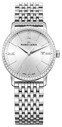 Maurice Lacroix Eliros Date Ladies Srebrny/Stal Ø30 mm EL1094-SD502-110-1