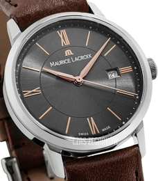 Maurice Lacroix Eliros Date Ladies Szary/Skóra Ø30 mm EL1094-SS001-311-1