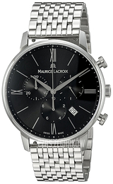 Maurice Lacroix Eliros Czarny/Stal Ø40 mm EL1098-SS002-310-2