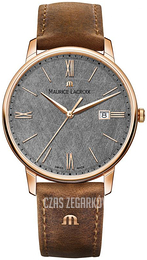 Maurice Lacroix Eliros Szary/Skóra Ø40 mm EL1118-PVP01-210-1