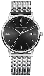 Maurice Lacroix Eliros Date Czarny/Stal Ø40 mm EL1118-SS002-310-1