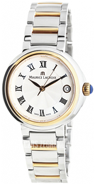 Maurice Lacroix Fiaba Srebrny/Stal w kolorze różowego złota Ø36 mm FA1007-PVP13-110-1