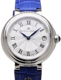 Maurice Lacroix Fiaba Srebrny/Skóra Ø36 mm FA1007-SS001-110-1