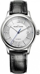 Maurice Lacroix Maurice Lacroix Les Classiques Srebrny/Skóra Ø38 mm LC6027-SS001-120