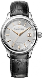 Maurice Lacroix Maurice Lacroix Les Classiques Srebrny/Skóra Ø38 mm LC6027-SS001-122