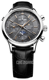 Maurice Lacroix Les Classiques Czarny/Skóra Ø41 mm LC6078-SS001-331-1