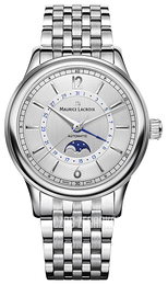 Maurice Lacroix Les Classiques Phase de Lune... Srebrny/Stal Ø40 mm LC6168-SS002-120-1