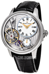 Maurice Lacroix Masterpiece Srebrny/Skóra Ø43 mm MP6118-SS001-112-1