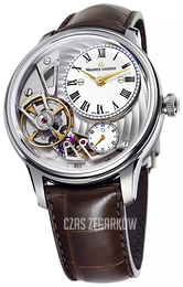 Maurice Lacroix Masterpiece Srebrny/Skóra Ø43 mm MP6118-SS001-112-2