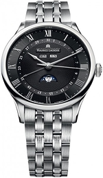 Maurice Lacroix Masterpiece Czarny/Stal Ø40 mm MP6607-SS002-310