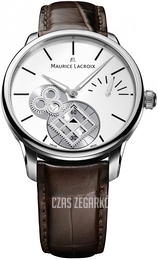 Maurice Lacroix Maurice Lacroix Masterpiece Biały/Skóra Ø43 mm MP7158-SS001-101