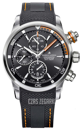 Maurice Lacroix Pontos Czarny/Skóra Ø43 mm PT6008-SS001-332-1