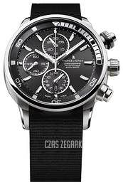 Maurice Lacroix Pontos Czarny/Tkanina Ø43 mm PT6008-SS002-330-1