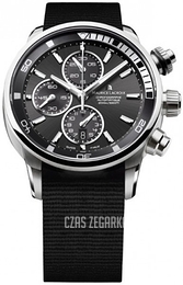 Maurice Lacroix Pontos Czarny/Tkanina Ø43 mm PT6008-SS002-330