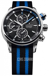 Maurice Lacroix Pontos Czarny/Tkanina Ø43 mm PT6008-SS002-331-1