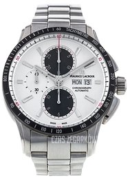 Maurice Lacroix Pontos Srebrny/Stal Ø43 mm PT6038-SSL22-130-1