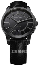 Maurice Lacroix Pontos Czarny/Skóra Ø40 mm PT6148-PVB01-330-1