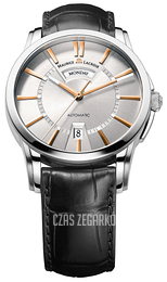Maurice Lacroix Pontos Srebrny/Skóra Ø40 mm PT6158-SS001-19E-1