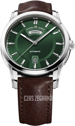 Maurice Lacroix Maurice Lacroix Pontos Zielony/Skóra Ø40 mm PT6158-SS001-63E