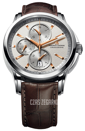 Maurice Lacroix Pontos Srebrny/Skóra Ø43 mm PT6188-SS001-332-2