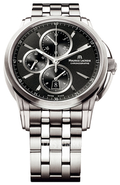 Maurice Lacroix Pontos Czarny/Stal Ø43 mm PT6188-SS002-330-1