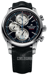 Maurice Lacroix Pontos Czarny/Skóra Ø43 mm PT6288-SS001-330-1