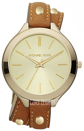 Michael Kors Szampański/Skóra Ø42 mm MK2348