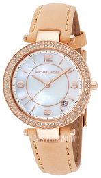 Michael Kors Biały/Skóra Ø33 mm MK2463