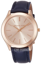Michael Kors Runway Różowe złoto/Skóra Ø42 mm MK2466