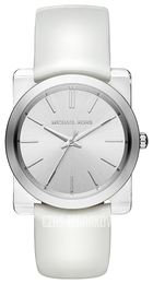 Michael Kors Kempton Srebrny/Skóra Ø39 mm MK2482