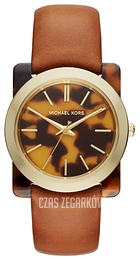 Michael Kors Kempton Brązowy/Skóra Ø39 mm MK2484