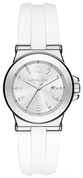 Michael Kors Srebrny/Guma Ø33 mm MK2498