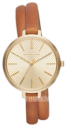 Michael Kors Żółte złoto/Skóra Ø38 mm MK2603