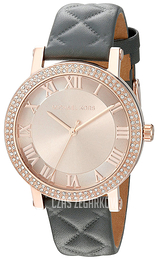 Michael Kors Norie Różowe złoto/Skóra Ø38 mm MK2619